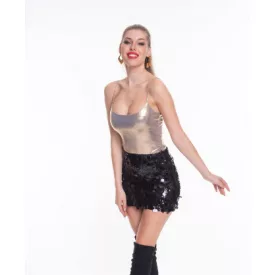 Mayo Chix Tornado alkalmi szoknya fekete