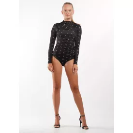 Envy body Zárt nyakú elől aszimmetrikusan húzott logós