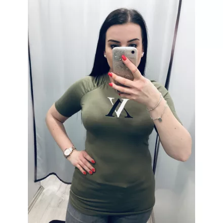 Amnesia Lilibell felső khaki