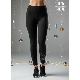 Rensix leggings lábán ezüst Rensix always fekete 2025