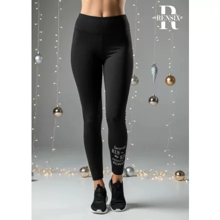 Rensix leggings lábán ezüst Rensix always fekete 2025