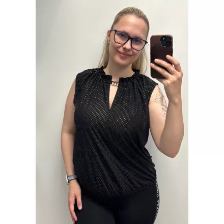 Mayo Chix Freya blúz pöttyös alkalmi/FV