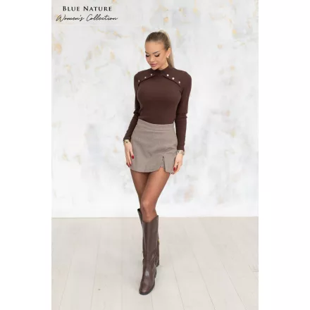 Blue nature szoknya short mint. halsz. szövet bézs