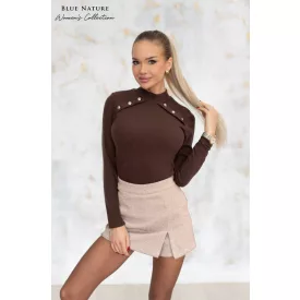 Blue nature szoknya short mint. halsz. szövet világosbézs