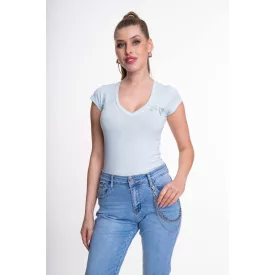 Mayo Chix vento póló r.u. sport pamut/kis hímzés menta