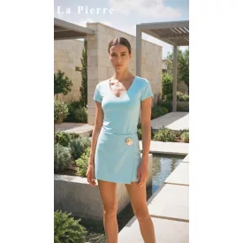 La Pierre Kirk barbie skort türkizkék
