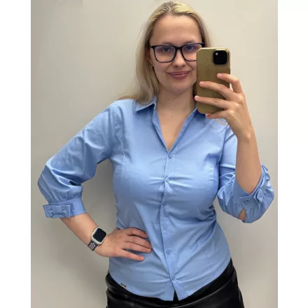 Blue Nature Baracco ing masnis 3/4 ujjú kék