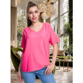   Mayo Chix Liechtenstein pulóver vék.köt./r.u./basic csili pink