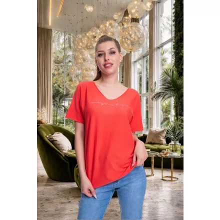 Mayo Chix Liechtenstein pulóver vék.köt./r.u./basic csili koral