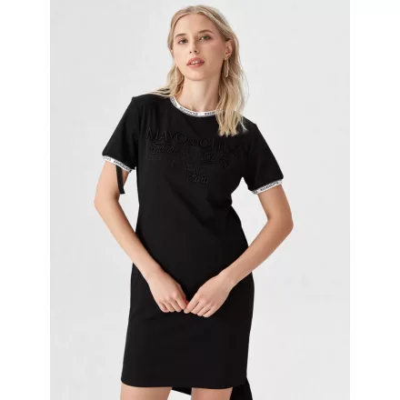 Mayo Chix Monteverdi ruha pianka/matrica/lurex passzé címeres fekete