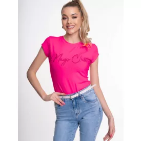   Mayo Chix Light póló C r.u. modal viscose/dombor hímzett szépírott pink