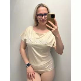   Mayo Chix Norina tunika r.u. modal viscose/nagy csili MAYO bézs