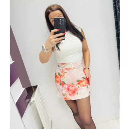 Blue Nature BRB szoknya-short narancs/púder rózsás