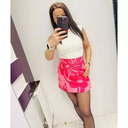 Blue Nature BRB mintás szoknya-short pink/rózsaszín mintás