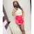 Blue Nature BRB mintás szoknya-short pink/rózsaszín mintás