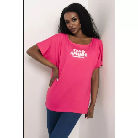 Amnesia Lasin felső neon pink