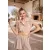 Mayo Chix Celine shortoverál viscose gombos/galléros bézs