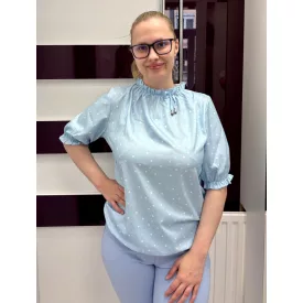 Blue Nature teresa felső ru mint kék pöttyös