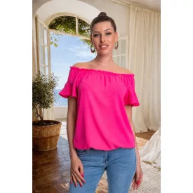 Mayo Chix Zone blúz krepp pink