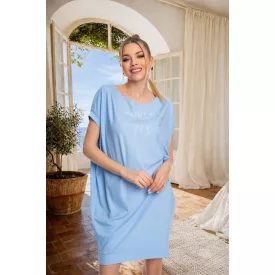   Mayo Chix Zséda tunika r.u. modal viscose/matrica with love babakék