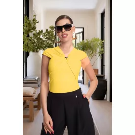 Mayo Chix Nice póló modal viscose/FV világos sárga