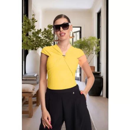 Mayo Chix Nice póló modal viscose/FV világos sárga