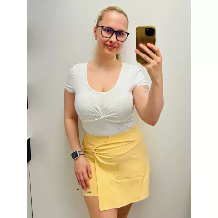 Blue Nature Tamira szoknya short sárga