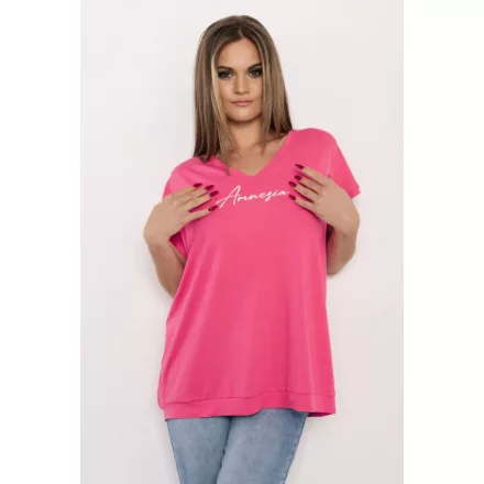 Amnesia Rezi bőfelső neon pink