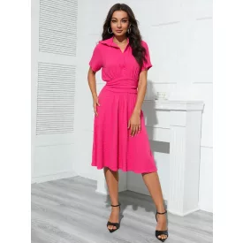 Blue Nature Naira ruha térd ingall. pink