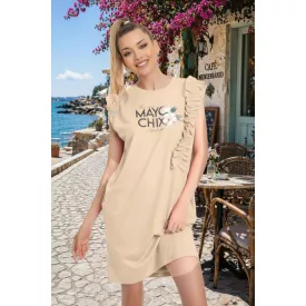 Mayo Chix Roxy ruha r.u. modal viscose/fodros/matrica bézs