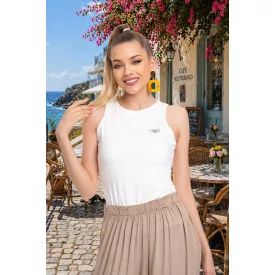 Mayo Chix Ziggy trikó polyamid/ kis dombor csili fehér