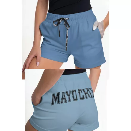 Mayo Chix Pulzus short selyem punto/hátul matrica kék