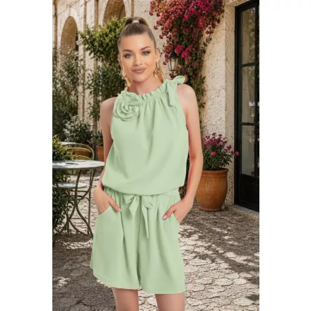 Mayo Chix Salamanca shortoverál krepp világoszöld