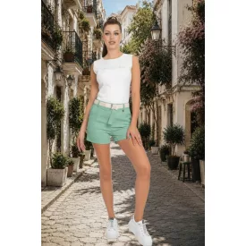 Mayo Chic Bluebell short barbi/öves pisztácia