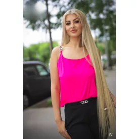 Rensix atléta kereknyakú spagetti/lánc pántos pink 2026