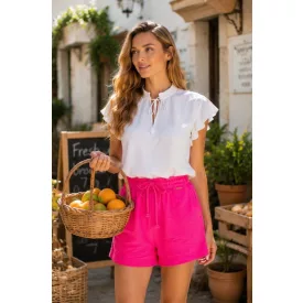 Mayo Chix Ready short krepp pink
