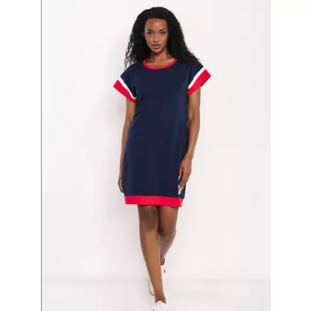 Amnesia Kitta ruha navy/piros/ekrü