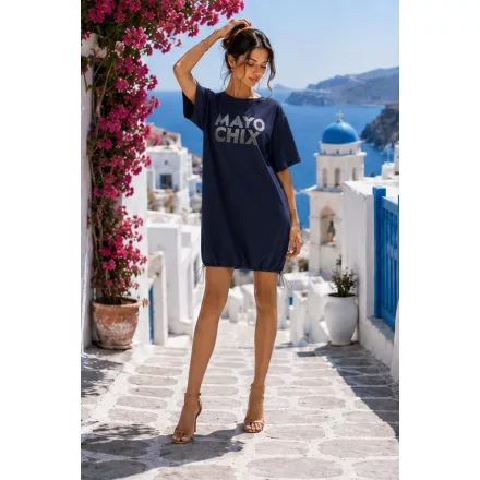 Mayo Chix Moody ruha modal viscose/nagy csili sötétkék
