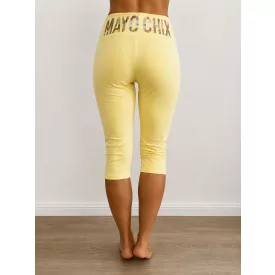 Mayo CHix Ivy nadrág modal viscose/matrica világos sárga