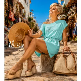 Mayo CHix Natalia ruha modal viscose/matrica menta