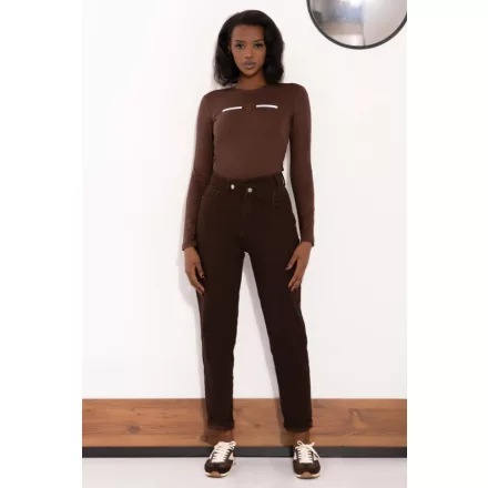 Amnesia High waist mom farmer barna