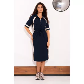 Amnesia Pelag ruha navy/bézs