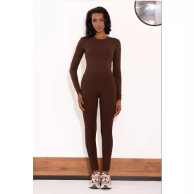 Amnesia Nanetta leggings csoki