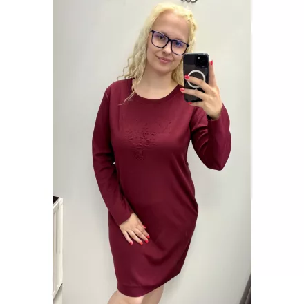 Mayo CHix Pirinas ruha h.u. pianka/3D címer burgundi