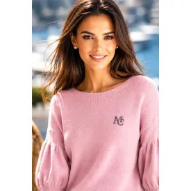 Mayo CHix Beauty pulóver vékony kötött mályva