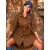 Mayo Chix Melba ruha h.u. tencel farmer barna