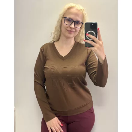 MAyo CHix Reina póló h.u. pianka/3D MAYO sötétbarna