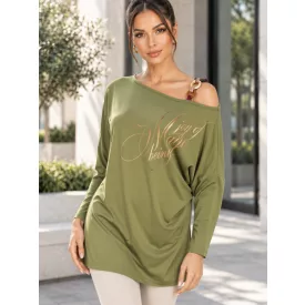   MAyo CHix Tenes tunika h.u. modal viscose/matrica joy of khaki