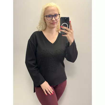 Mayo Chix Viking tunika pianka/3D LOVE fekete
