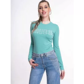   Mayo Chix Light póló h.u. sport pamut/nagy csili 3 soros kék